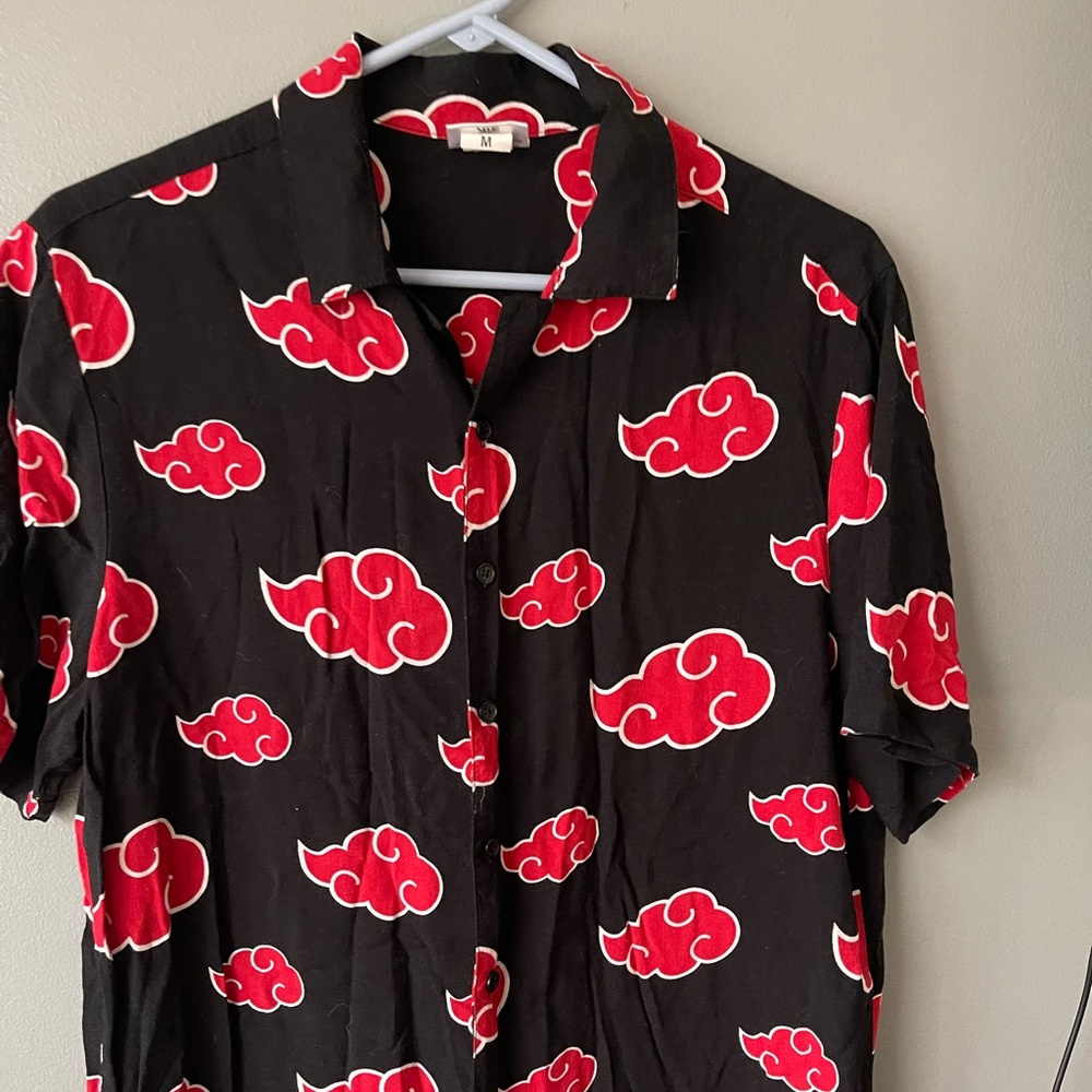 Naruto Button Up Shirt Size Small